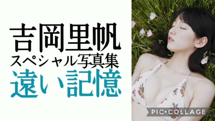 ～吉岡里帆プレミアムムービー～週プレnet写真集 レトロな花柄水着編
