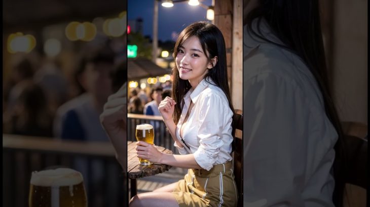 【AIグラビア】AI ART LOOKBOOK – beer 【AI写真集】
