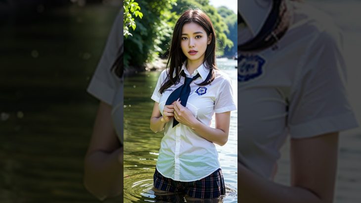 【AIグラビア】AI ART LOOKBOOK – river 【AI写真集】