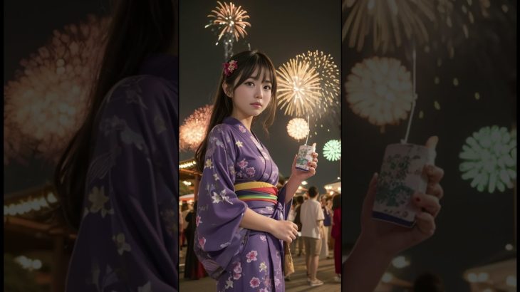 【AIグラビア】AI ART LOOKBOOK – yukata 【AI写真集】