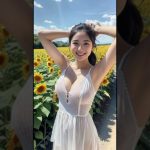 【AIグラビア】AI ART LOOKBOOK – sunflower 【AI写真集】
