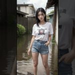 【AIグラビア】AI ART LOOKBOOK – flood【AI写真集】