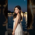 【AIグラビア】AI ART LOOKBOOK – night beach 【AI写真集】