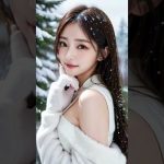 【AIグラビア】AI ART LOOKBOOK – ski resort 【AI写真集】