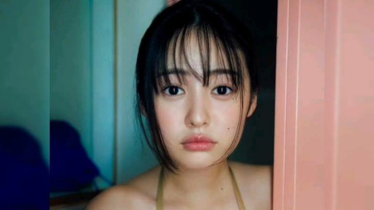 白濱美兎が王道の白ビキニで週プレ初表紙に挑戦！「3人撮影でセンターが一番難しかったです」